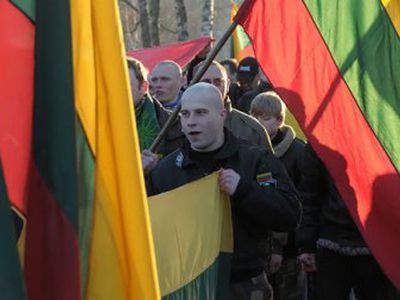 Литовские неонацисты готовы провести несанкционированный марш с антисемитскими, русофобскими и антипольскими лозунгами - Литва и страны Балтии