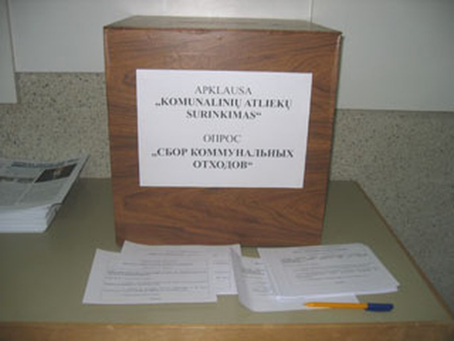 Висагинцев приглашают принять участие в опросе - В Висагинасе