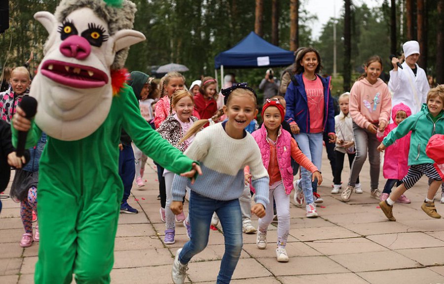 Программа для детей в честь Дня города - В Висагинасе