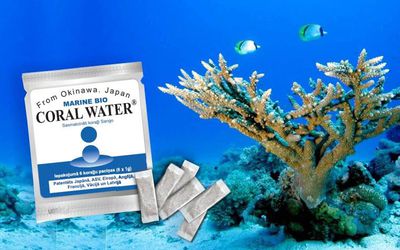 Чувство усталости? Снижение работоспособности? Ослабленный иммунитет? Попробуйте жизнь с CORAL WATER - Реклама