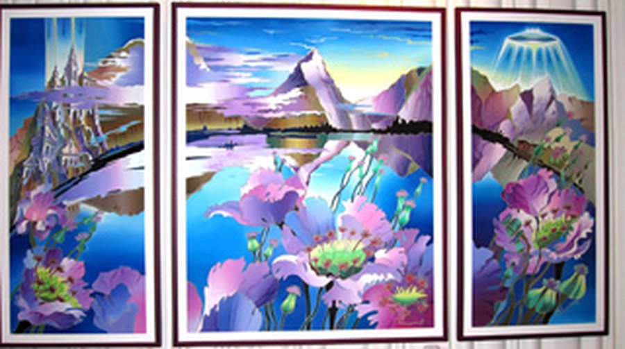   
Иные миры Ольги Калининой
 - В Висагинасе