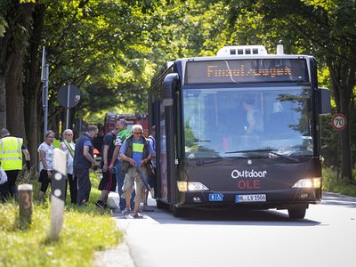Vokietija: atvykėlis iš Irano autobuse peiliu sužeidė 14 žmonių - Įvykiai ir kriminalas
