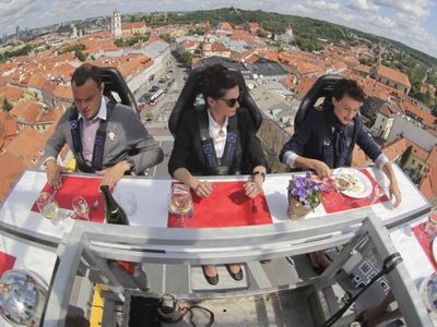 В Вильнюсе откроется "Небесный ресторан" - Хобби, отдых и развлечения