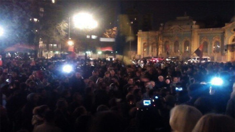 «Правый сектор» устроил митинг у Рады - В Мире