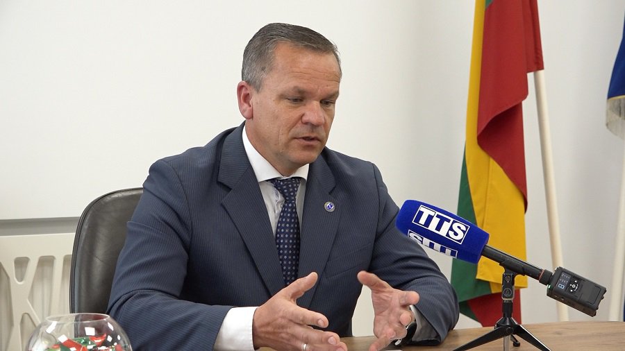 Мэр Э. Галагуз – о перспективах создания свободной экономической зоны (видео) - В Висагинасе