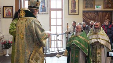 Митрополит Виленский и Литовский Иннокентий провел служение Божественной литургии в Висагинасе (видео)