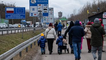 В Польшу прибыло 2.55 млн. беженцев из Украины