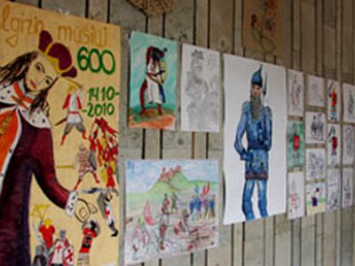 К 600-летию Грюнвальдской битвы - В Висагинасе