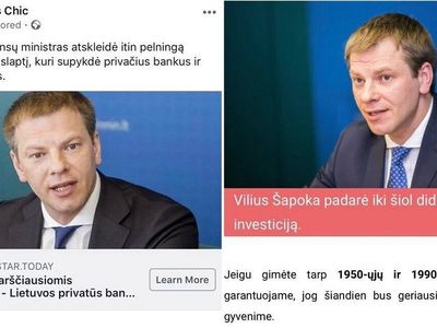 Мошенники воспользовались именем министра финансов Литвы Вилюса Шапоки - Литва и страны Балтии