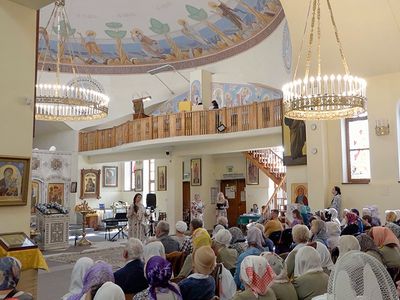 Роспись Введено-Пантелеимоновского храма закончена (видео) - Служба региональных новостей