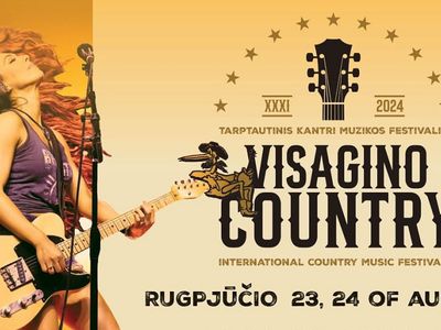 Kviečiame dalyvauti tarptautiniame muzikos festivalyje „Visagino country“! - Visagine