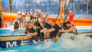 Зима не помеха: успех висагинских гребцов на лодках-драконах