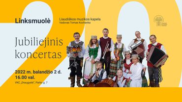 Фольклорный ансамбль «Linksmuolė» отмечает свое 20-летие
