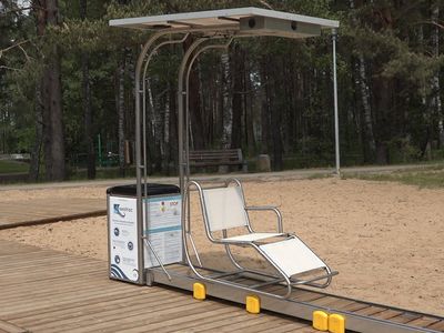 Озеро Висагинас приспособлено для купания людей со специальными потребностями (добавлено видео) - Новости регионов