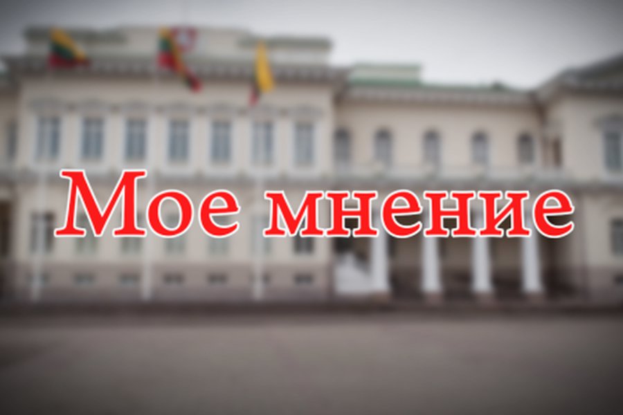 «Мое мнение»: С.Бабуева                                                                 - В Висагинасе