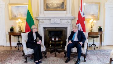В ходе встречи И. Шимоните с премьер-министром Великобритании обсуждалась ситуация с безопасностью в Европе