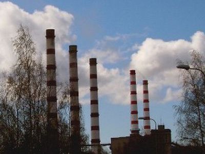 Крупнейший энергокомплекс Эстонии начал символическую забастовку                                 - Энергетика