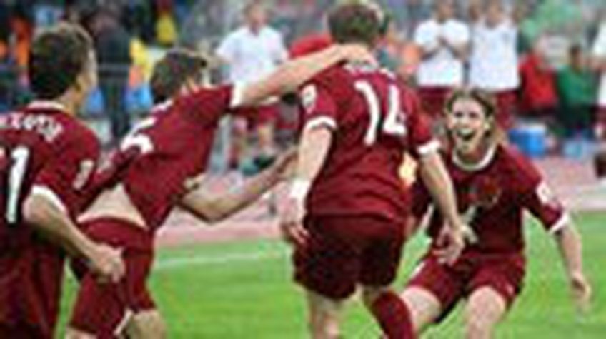«Рубин» выиграл чемпионат России по футболу