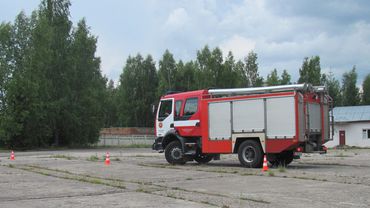 В Висагинасе прошел второй этап конкурса среди должностных лиц государственной пожарно-спасательной службы