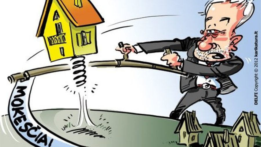 Жители Литвы – за налог на недвижимость, но для соседей - Литва и страны Балтии