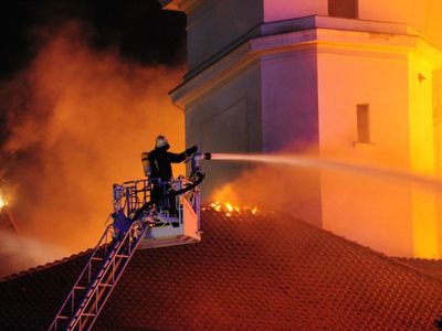 Названа причина пожара в Рижском замке - Литва и страны Балтии