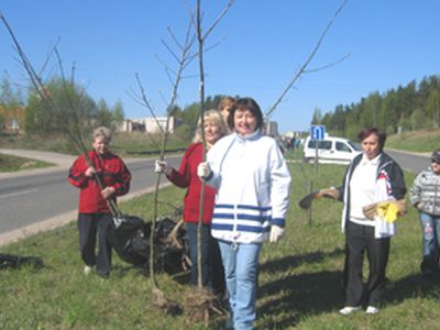 С праздником Весны и Труда! - В Висагинасе