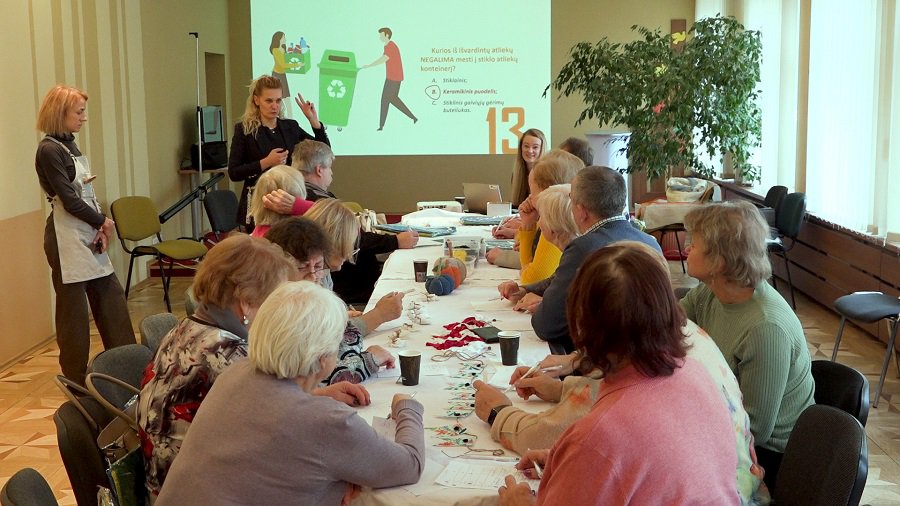 Забота об экологии начинается с каждого: лекция для Университета третьего возраста (видео) - Висагинас и висагинцы