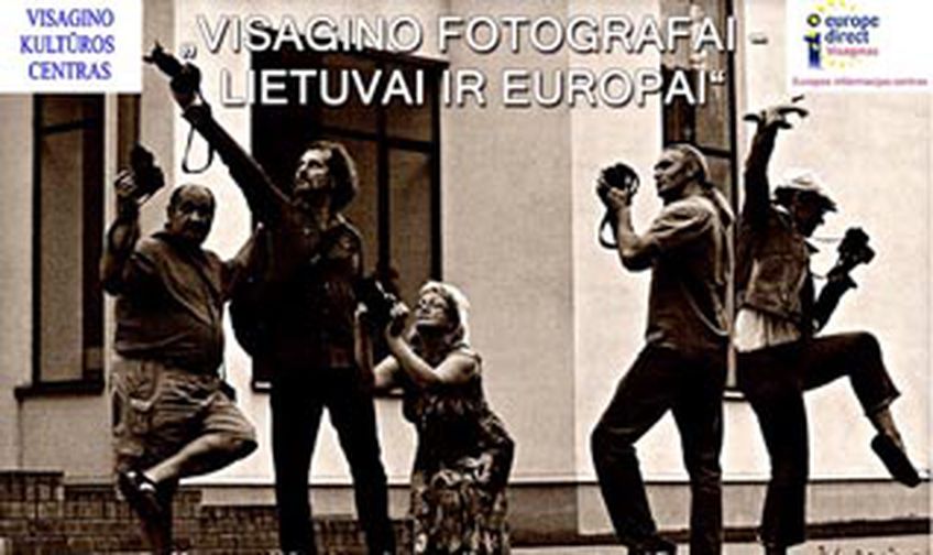 Выставка висагинских фотохудожников в Европейском информационном центре 