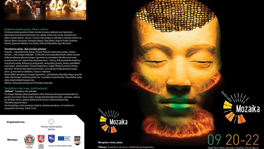 Программа фестиваля «Мозаика» - В Висагинасе