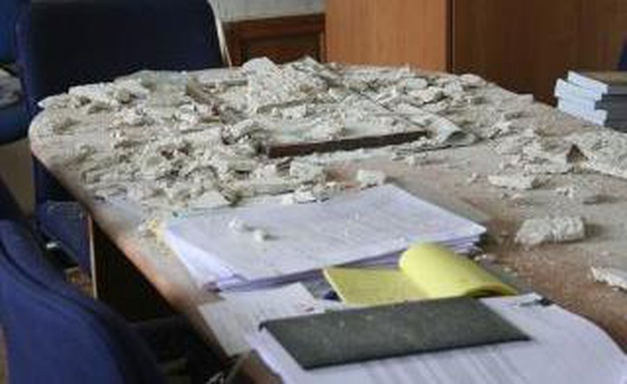 В здании МИД Литвы обвалился потолок - Литва и страны Балтии