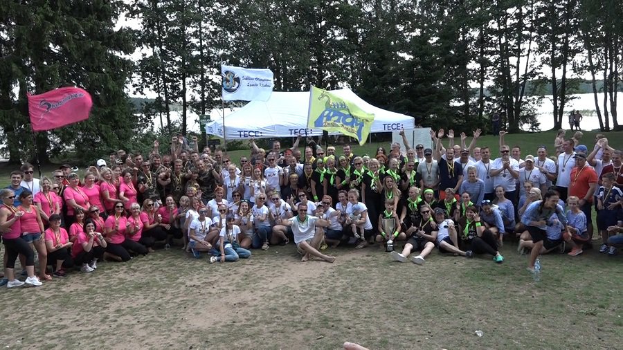 Висагинас - столица гонок на лодках-драконах (Специальный видеорепортаж) - В Висагинасе