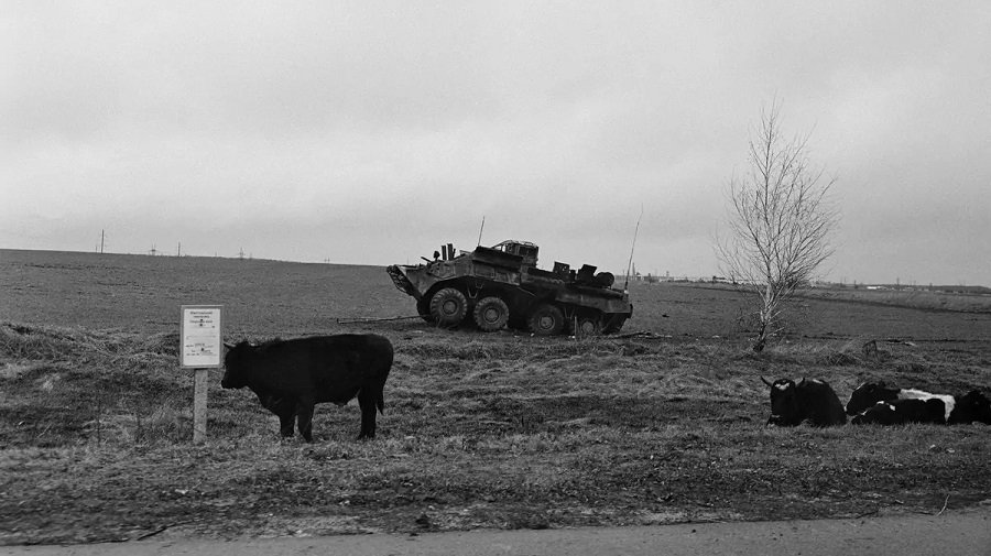 Aleksandro Gliadelovo fotografijų paroda „Karas Ukrainoje. 2022 metai“ Visagine - Visagine