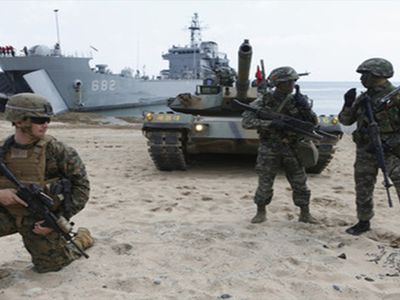 США введут в Южную Корею дополнительный военный контингент - В Мире