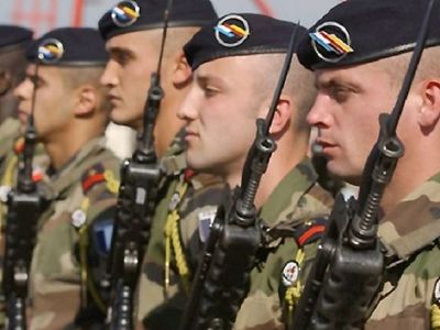 К дислоцированным в Литве немецким военным присоединились 300 французов - Литва и страны Балтии