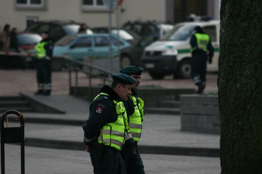 Seimo rinkimų metu - gausios policijos pajėgos