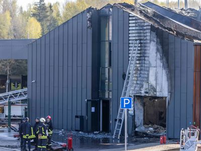 В ночь на четверг на пункте пограничного контроля Медининкай загорелся склад таможни - Новости регионов