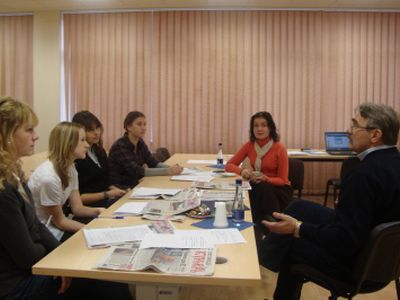 Ступить на путь журналиста                                                                                                                             - Мир молодежи