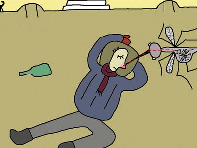 Скажите, пожалуйста, а зачем комару кровь?                                                                 - Наука и здоровье