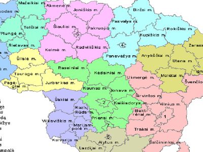 Индекс самоуправлений Литвы 2018 - Литва и страны Балтии