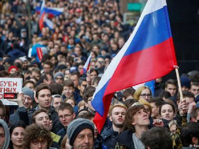 В Санкт-Петербурге проходит акция в поддержку Навального - В Мире