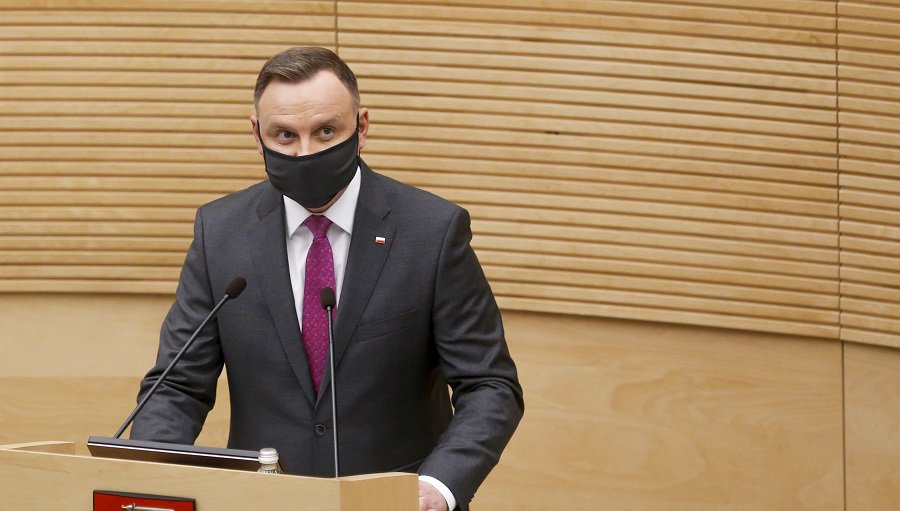 Президент Польши Анджей Дуда во вторник выступил в Сейме - В Мире