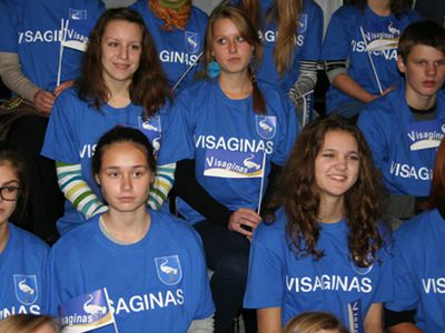 Висагинас в «LYDERIAI»                                                                 - В Висагинасе