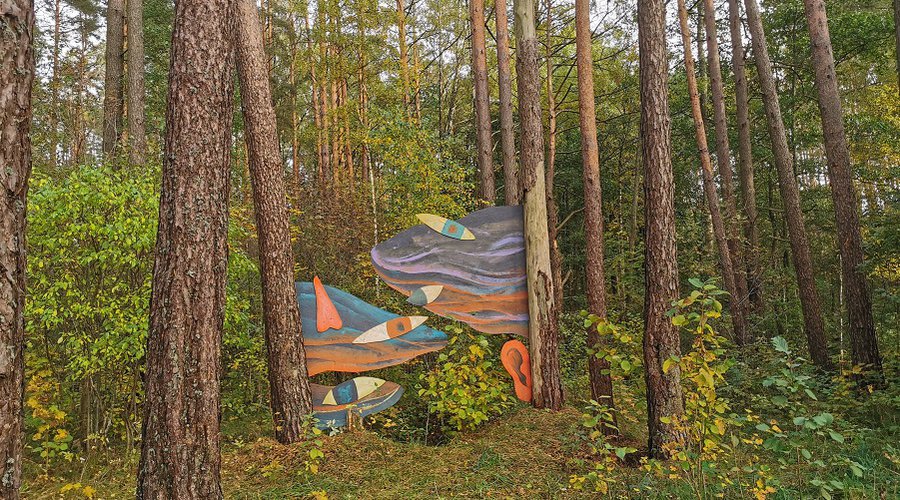 Лесные арт-объекты в окрестностях Висагинаса - Новости регионов