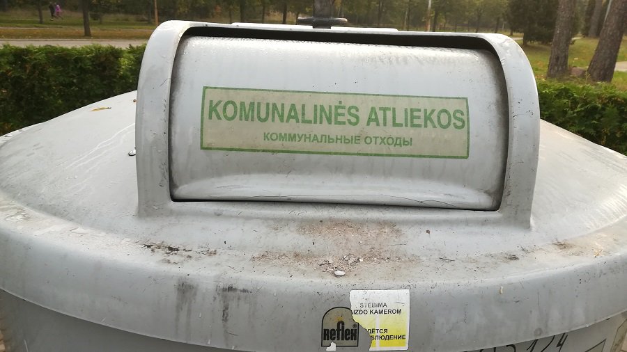 Будут ли мыть полуподземные контейнеры? Установят ли контейнеры для текстиля? - В Висагинасе