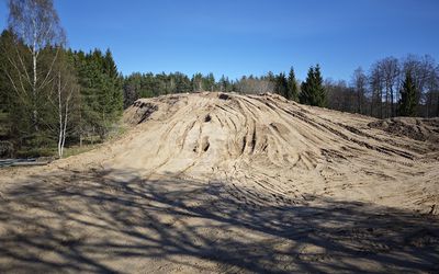 Почему остановилось строительство горки в Висагинасе? - В Висагинасе