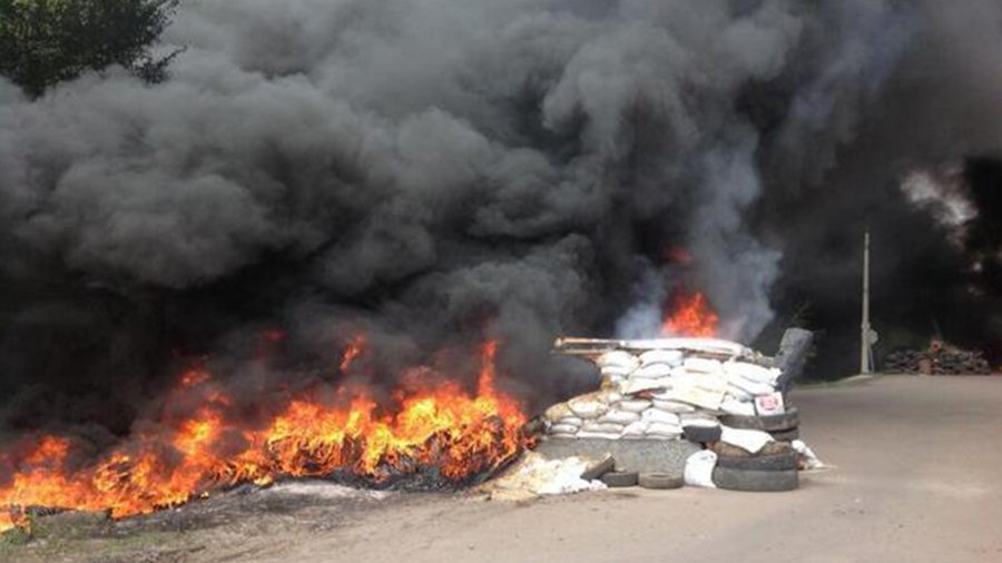 Первый погибший в Славянске - В Мире