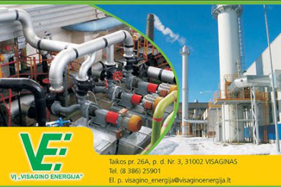 VĮ \"Visagino energija\" informuoja

 - Visagine