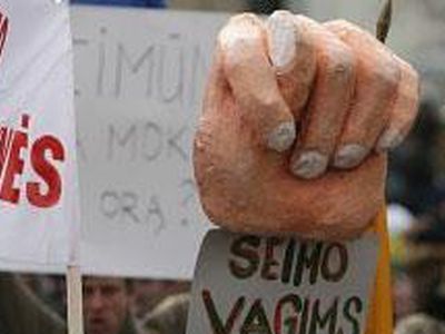 В Литве планируется общенациональная забастовка - Литва и страны Балтии