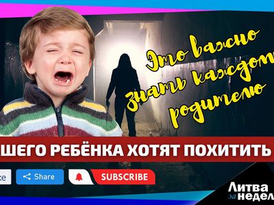 Обязательная инструкция – как защитить детей от пропажи, похищений и травм в сети: Литва за неделю (видео) - Литва и страны Балтии