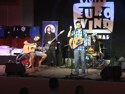 Под звуки рока - В Висагинасе